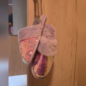 Colorful Sequin Slippers
